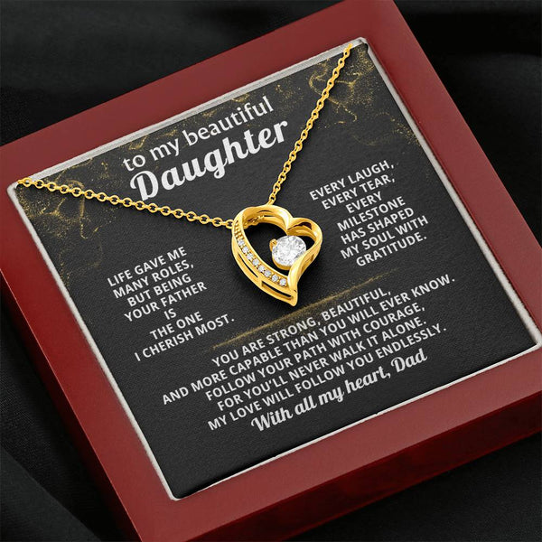 To my beautiful Daughter, being your father is the one I cherish most
