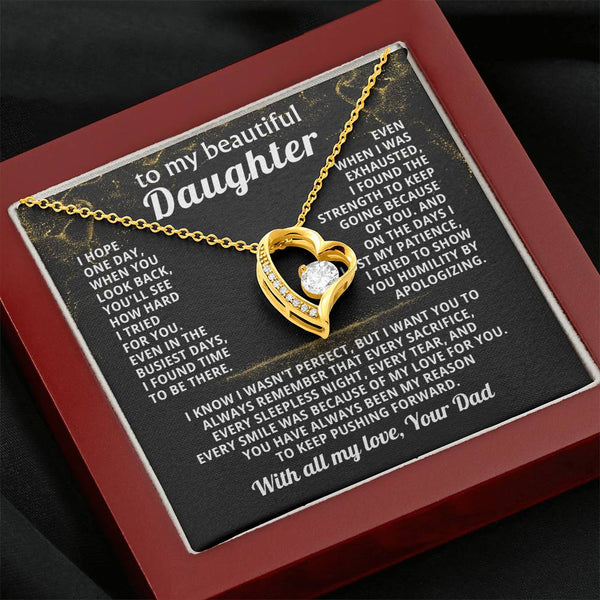 TO MY BEAUTIFUL DAUGHTER, I tried to show you humility by apologizing ( Almost Gone )