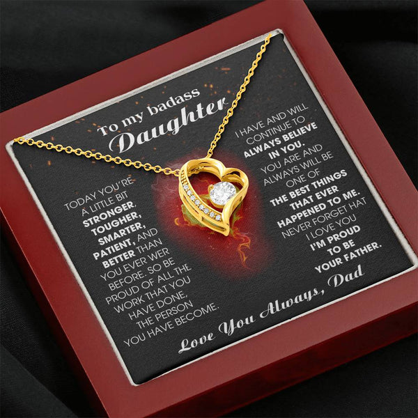 [Almost Sold Out] To My Badass Daughter, I'm proud to be your Father, Never forget that I love you