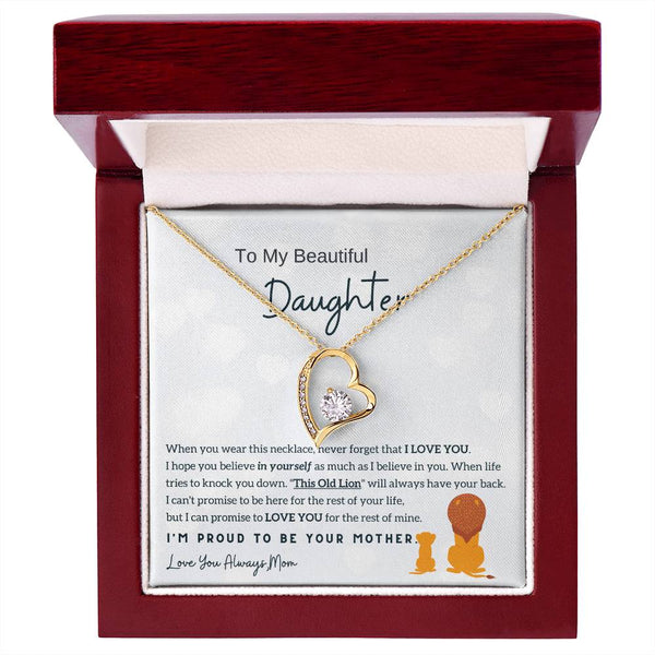 Mother Daughter Gift, Daughter necklace, Top Gift for Girls , Idea daughter gift, Pendant Neckace