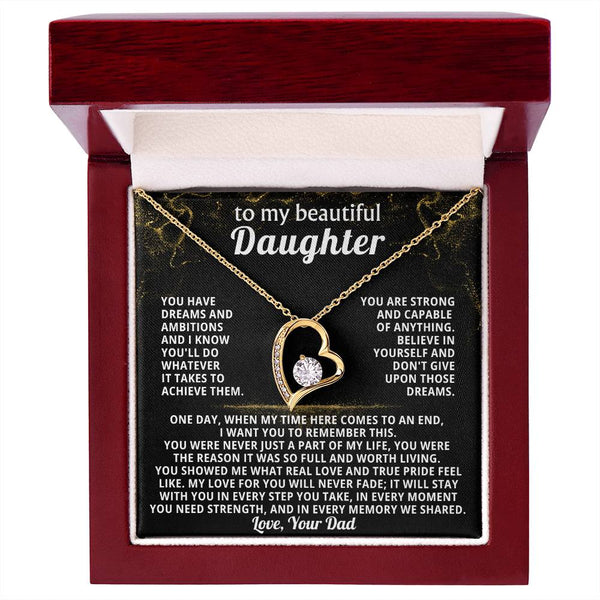 TO MY BEAUTIFUL DAUGHTER, You are strong and capable of anything