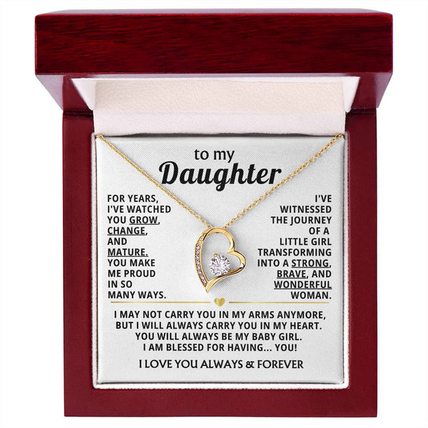 TO MY DAUGHTER - You grow, change, and mature