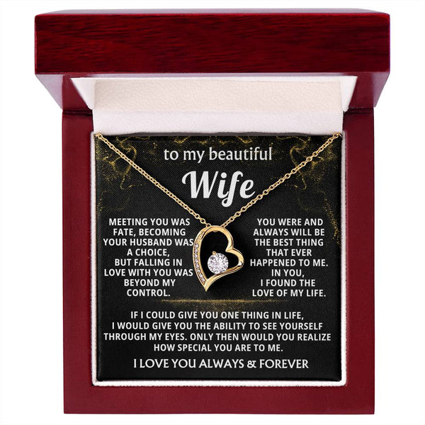 To My Beautiful Wife - I Love You Forever