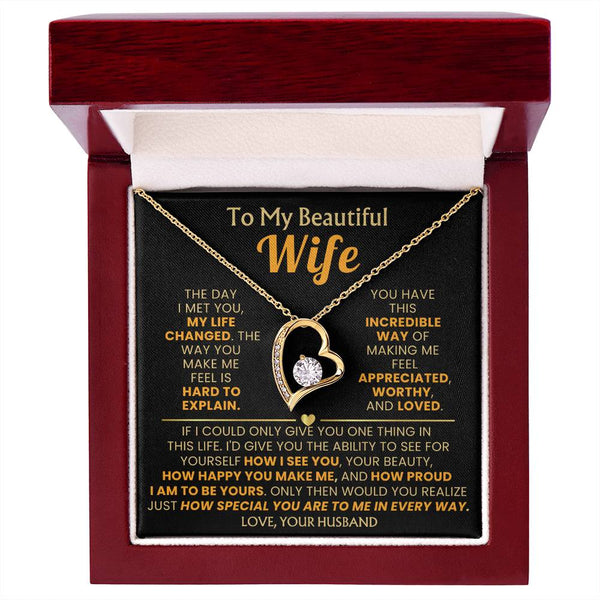 [Almost Sold Out] TO MY BEAUTIFUL WIFE - The day I met you, my life changed