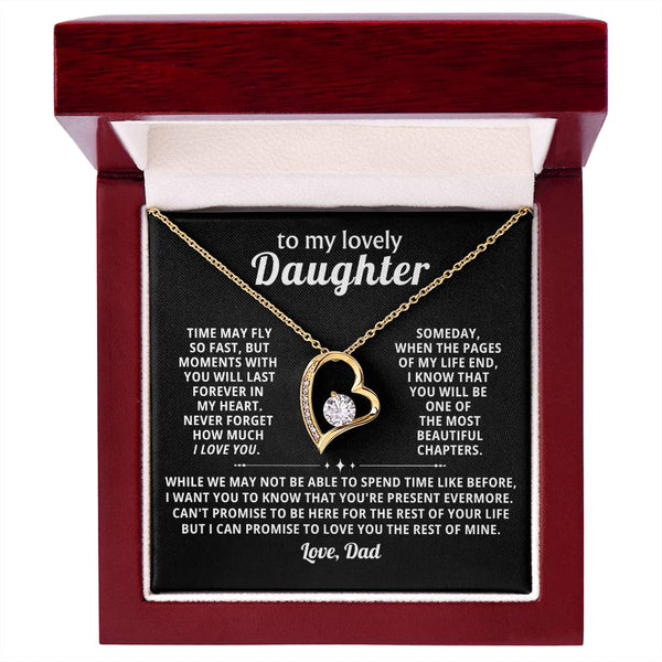 TO MY LOVELY DAUGHTER,  you're present evermore