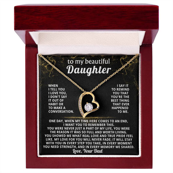 TO MY BEAUTIFUL DAUGHTER, You showed me what real love and true pride feel like