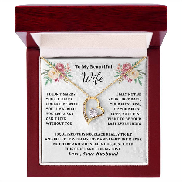 To My Wife, Gift For Soulmate , Gift For Wife , Husband Gift for Wife, Anniversary Gift , Gifts for women