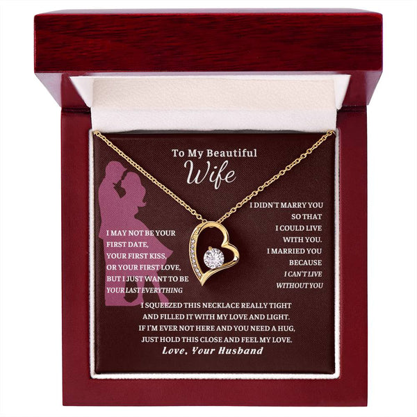 To My Wife , Gift For Soulmate , Gift For Wife, Wife Birthday Gift, Anniversary Gift For Wife, Wife Necklace