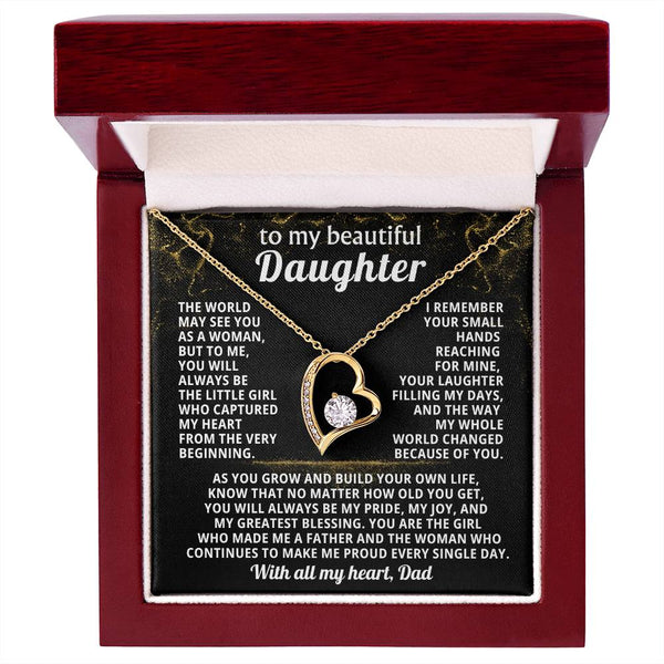TO MY BEAUTIFUL DAUGHTER,The way my whole world changed because of you