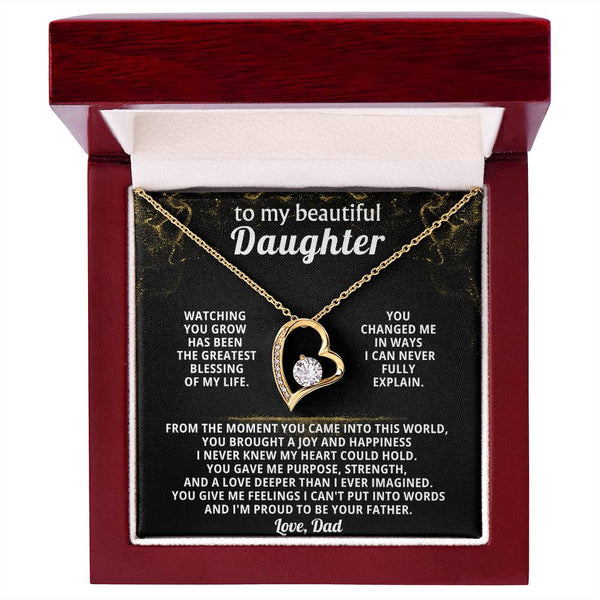 TO MY BEAUTIFUL DAUGHTER, You changed me in ways I can never fully explain