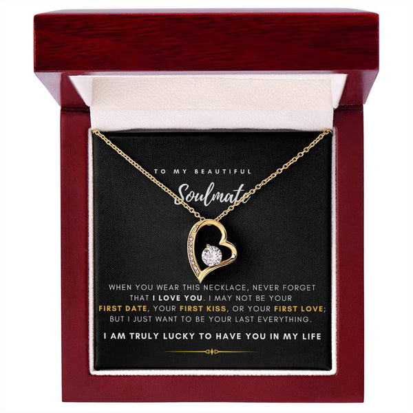 To My Soulmate, Gift For Soulmate , Gift For Wife,  Anniversary Gift , Top Gift For Women