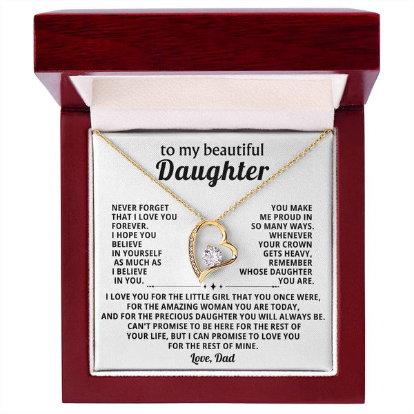 To My beautiful Daughter - THE PRECIOUS DAUGHTER YOU WILL ALWAYS BE (Almost Gone)
