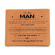 To My Man, You Are Capable Of Achieving Anything (Leather Wallet)