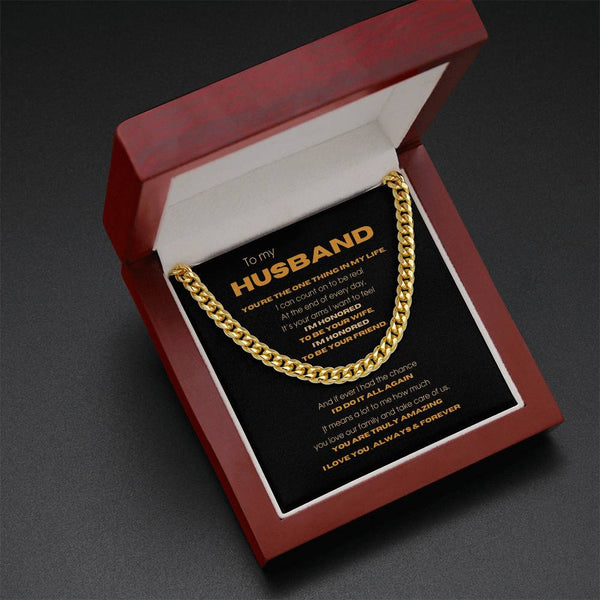To My Husband - I'm Honored (A Few Left Only)