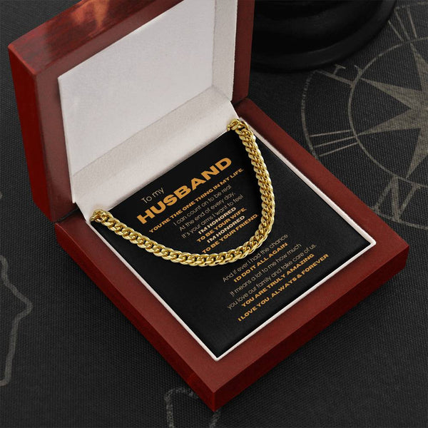 To My Husband - I'm Honored (A Few Left Only)