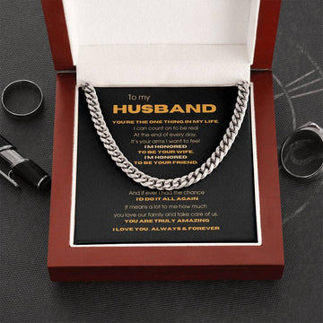 To My Husband - I'm Honored (A Few Left Only)