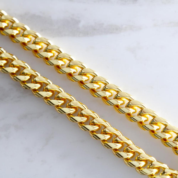 (Length Adjustable) To My Son, You Made Me Proud - Cuban Chain