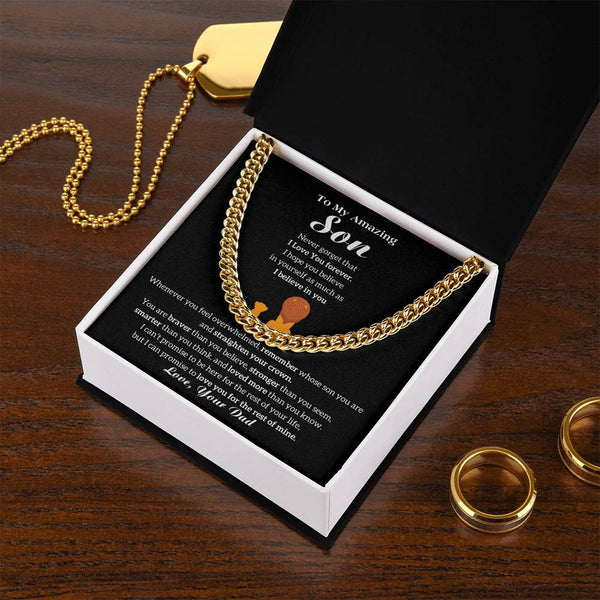 [ Almost sold out ] To My Son - I Love You Forever [ Gift from Dad to Son ]