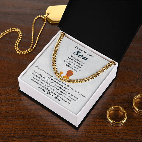 [ Few left only ] To My Son - I Love You Forever [ Gift from Mom to Son ]