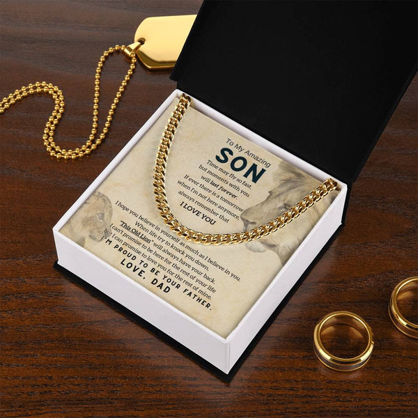 [ Almost sold out ] To My Son, This Old Lion will always have your back