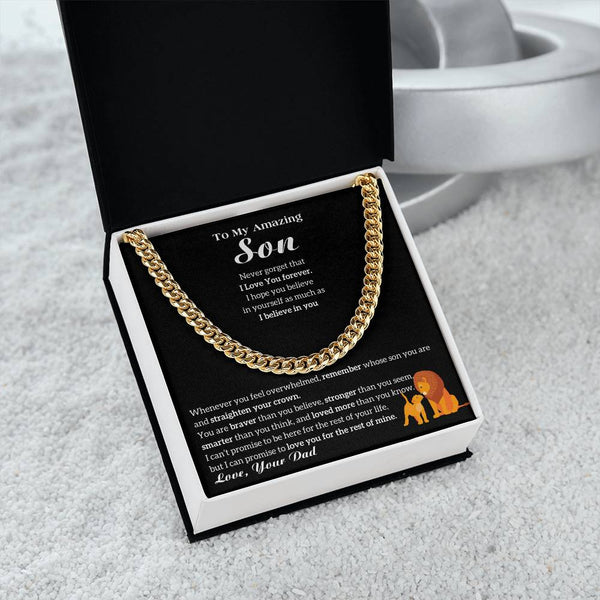 [ Almost sold out ] To My Son - I Love You Forever [ Gift from Dad ]