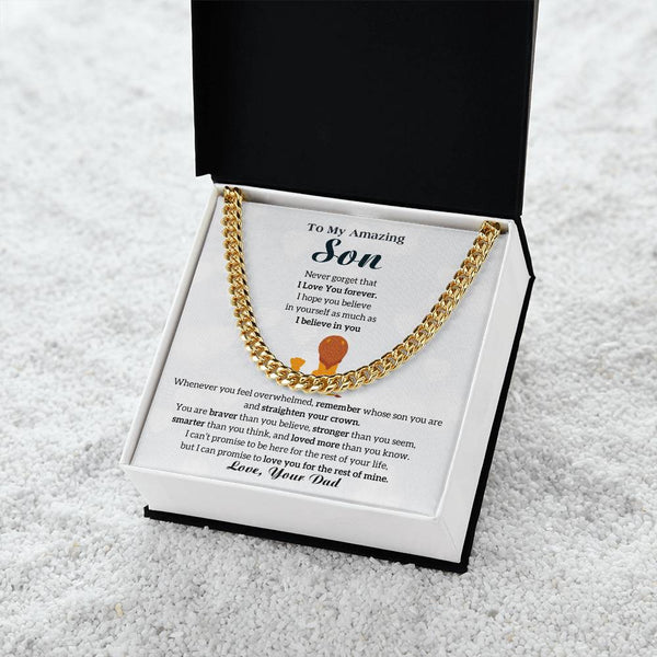 [ Few left only ] To My Son - I Love You Forever [ Gift from Dad to Son ]