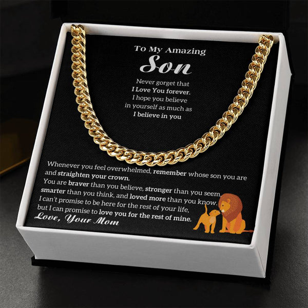 [ Almost sold out ] To My Son - I Love You Forever [ Gift from Mom ]