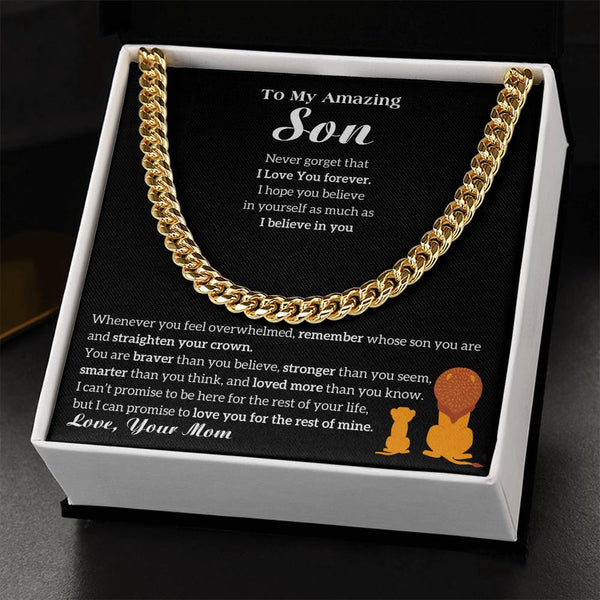[ Few left only ] To My Son - I Love You Forever [ Gift from Mom ]