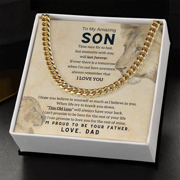 [ Almost sold out ] To My Son, This Old Lion will always have your back