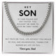 Hey Son, Life Without You Would Be Dull and Meaningless