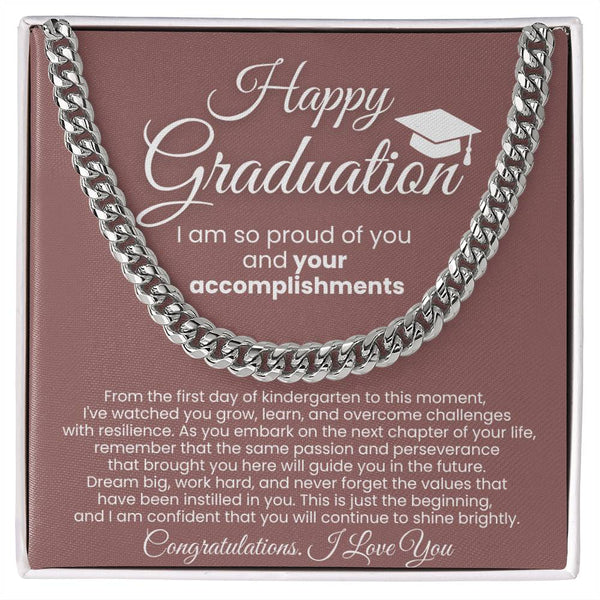 ( Almost Gone ) Happy Graduation, I am so proud of you and your accomplishments - Cuban Link