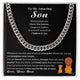 [ Few left only ] To My Son - I Love You Forever [ Gift from Mom ]