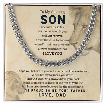 [ Almost sold out ] To My Son, This Old Lion will always have your back