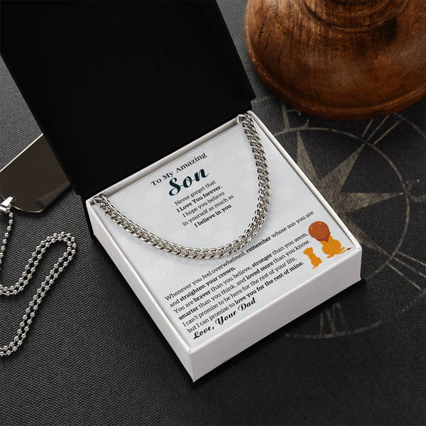 To My Son - I Love You Forever [ Gift from Dad ]
