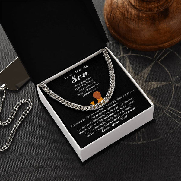 [ Almost sold out ] To My Son - I Love You Forever [ Gift from Dad to Son ]