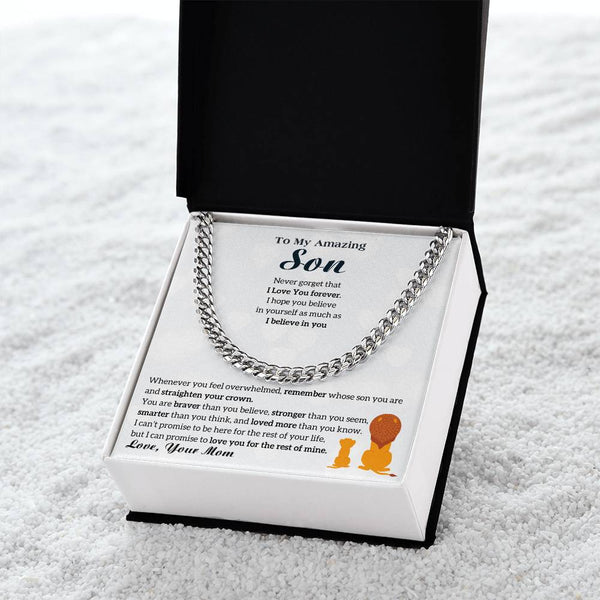 To My Son - I Love You Forever [ Gift from Mom ]