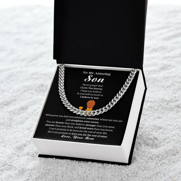 [ Almost sold out ] To My Son - I Love You Forever [ Gift from Mom to Son ]