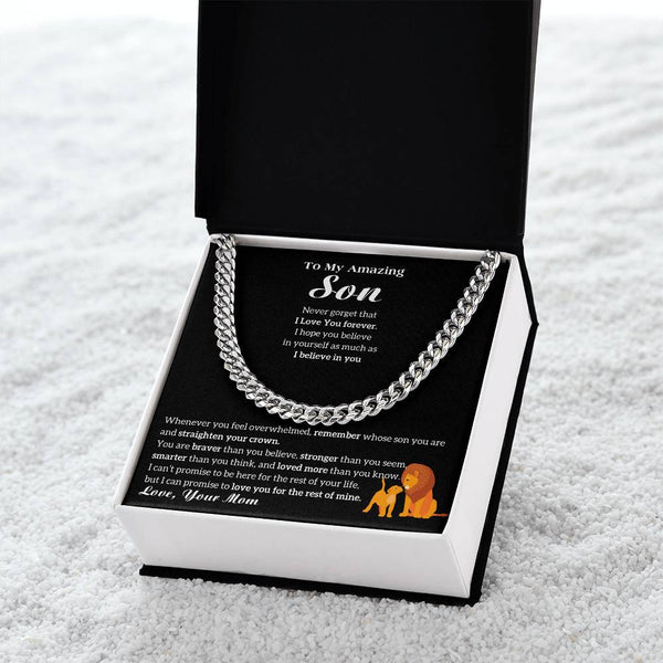 [ Almost sold out ] To My Son - I Love You Forever [ Gift from Mom ]