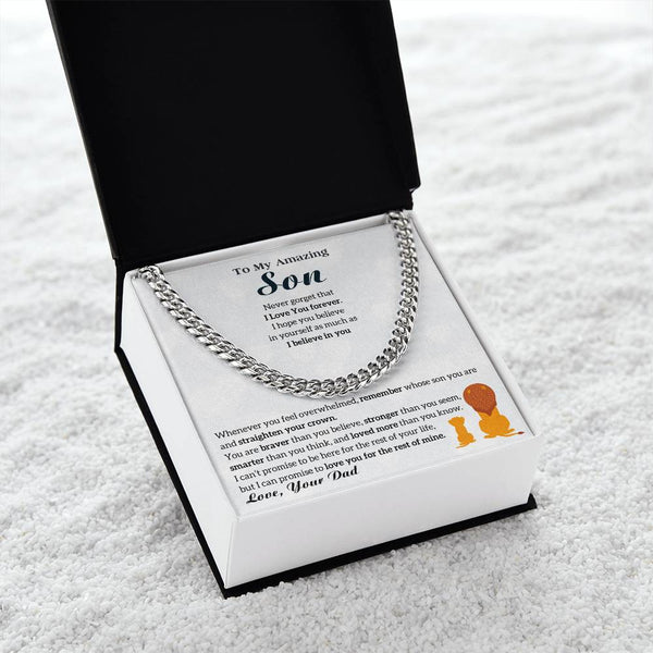 To My Son - I Love You Forever [ Gift from Dad ]