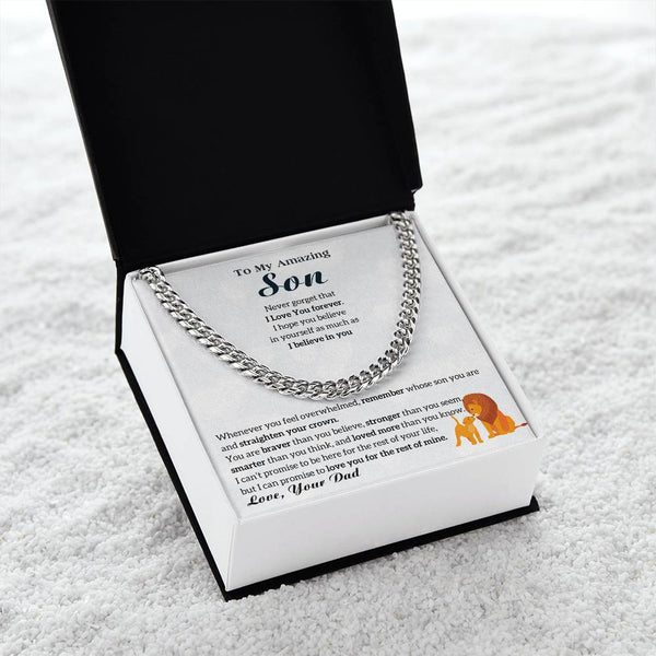 To My Son - I Love You Forever [ Gift from Dad to Son ]