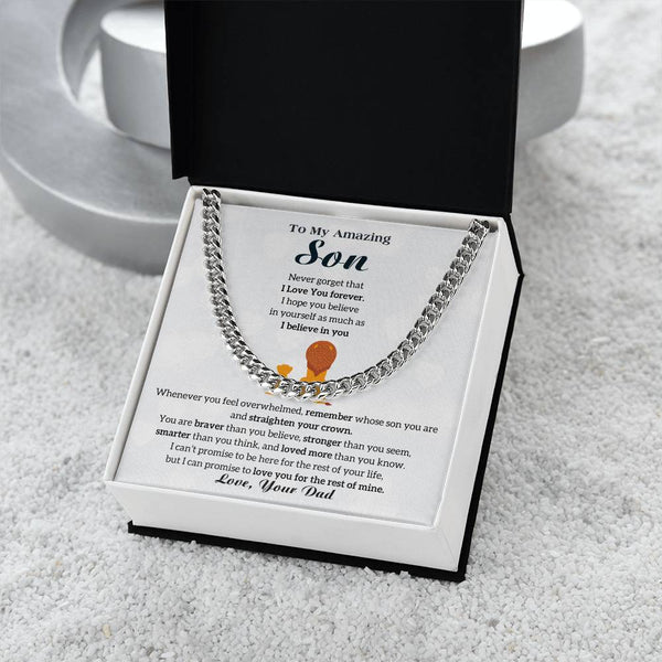 [ Few left only ] To My Son - I Love You Forever [ Gift from Dad to Son ]