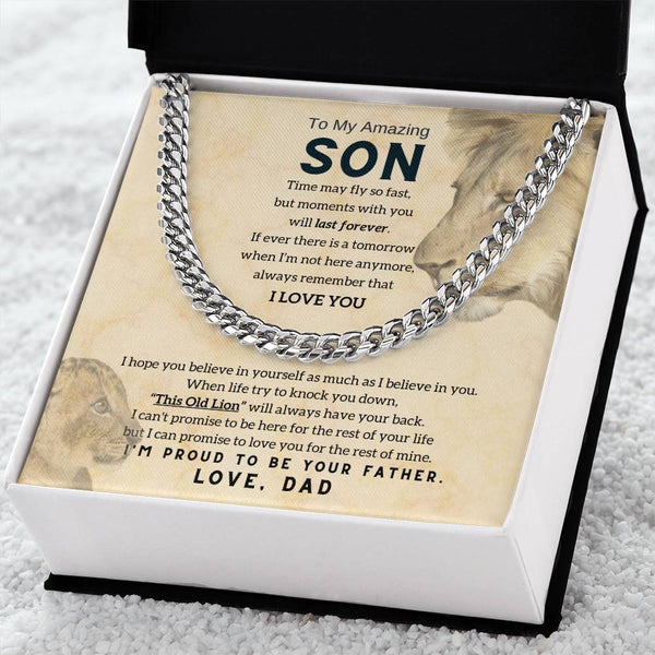 [ Almost sold out ] To My Son, This Old Lion will always have your back