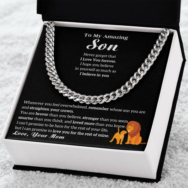 [ Almost sold out ] To My Son - I Love You Forever [ Gift from Mom ]