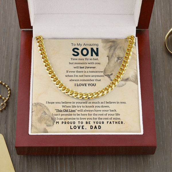 [ Almost sold out ] To My Son, This Old Lion will always have your back
