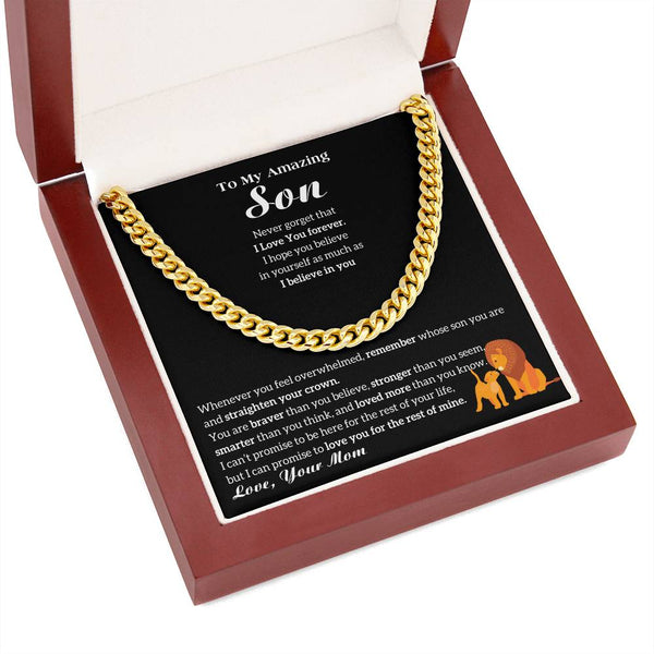[ Almost sold out ] To My Son - I Love You Forever [ Gift from Mom ]