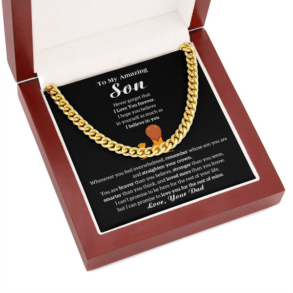 [ Almost sold out ] To My Son - I Love You Forever [ Gift from Dad to Son ]