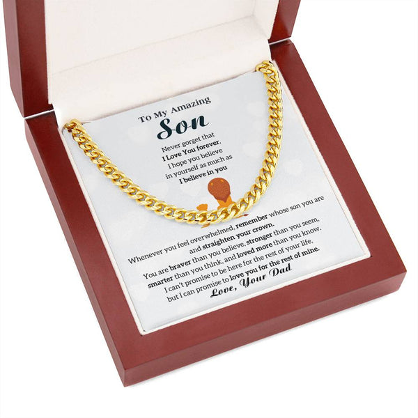 [ Few left only ] To My Son - I Love You Forever [ Gift from Dad to Son ]