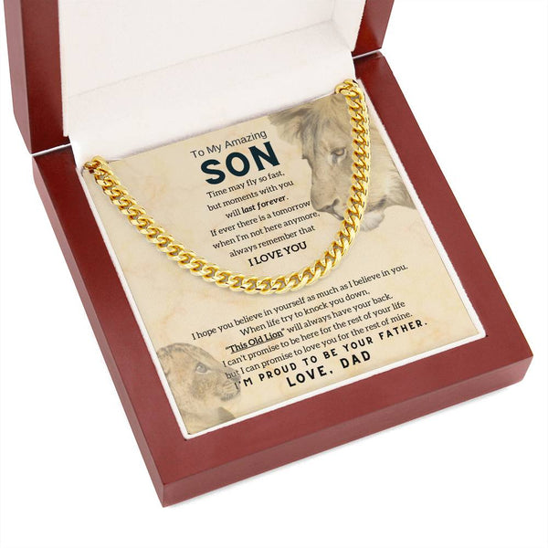 [ Almost sold out ] To My Son, This Old Lion will always have your back