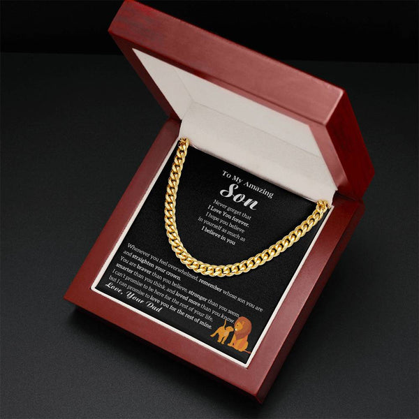 [ Almost sold out ] To My Son - I Love You Forever [ Gift from Dad ]