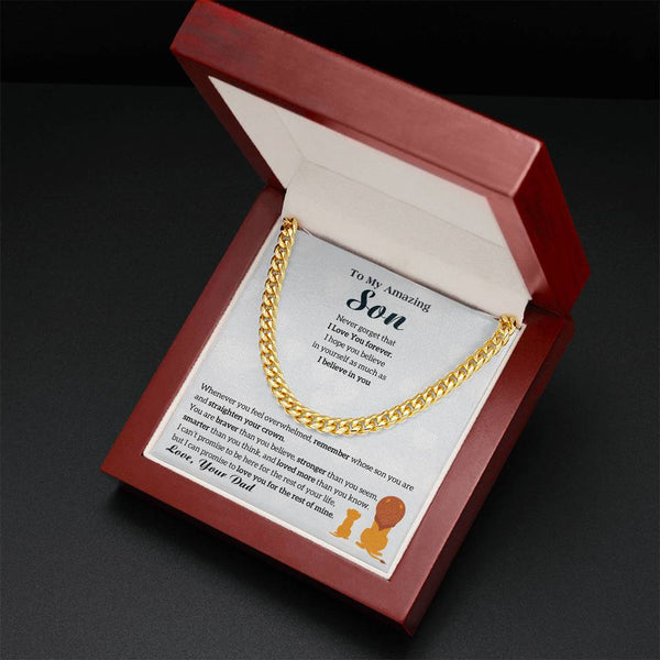 To My Son - I Love You Forever [ Gift from Dad ]